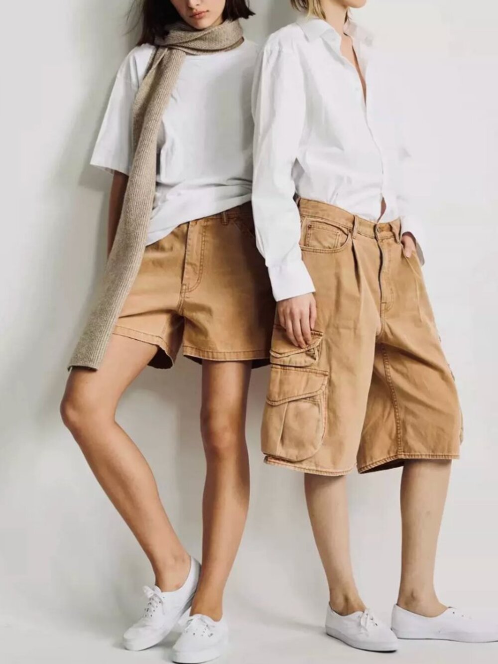 NWT Denimist Emmerson Utility Short - Worn Khaki Canvas